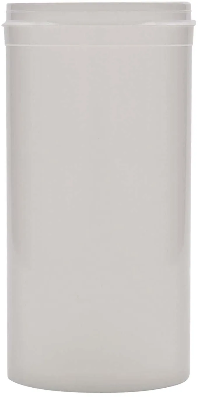 655 ml Flacone dispenser 'Securibox', plastica PP, bianco, imboccatura: a vite