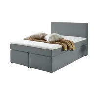 Deinbett Boxspringbett ¦ grau ¦ Maße (cm): B: 120