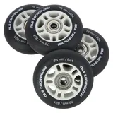 Nils Extreme PU 76x24 82A matt (4 Stück) + ABEC-9 (8 Stück) Set