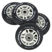 Nils Extreme PU 76x24 82A matt (4 Stück) + ABEC-9 (8 Stück) Set
