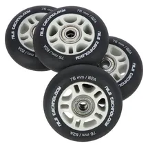 Nils Extreme PU 76x24 82A matt (4 Stück) + ABEC-9 (8 Stück) Set