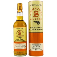 Signatory Vintage BEN NEVIS 8 Years Old Highland Single Malt Scotch Whisky 2014 43% Vol. 0,7l in Geschenkbox