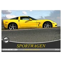 Calvendo Sportwagen in knalligem Graffiti Style (Wandkalender 2026 DIN