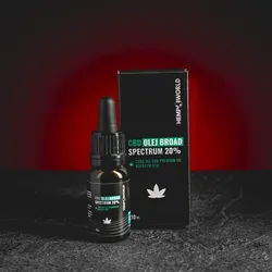 Kratom World CBD Öl Broad Spectrum 20%