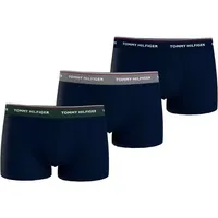 Tommy Hilfiger Underwear Trunk 3P WB TRUNK (Packung, 3-St., 3er-Pack) mit Logo-Elastikbund bunt XXL (56)