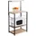 Hti-Living Regal Mona Standregal 1 x 1 x 1 cm Schwarz