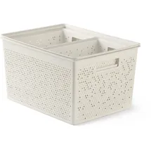 Tatay Aufbewahrungsbox Bohol 30 x 39 x 21,5 cm 4-tlg. Beige