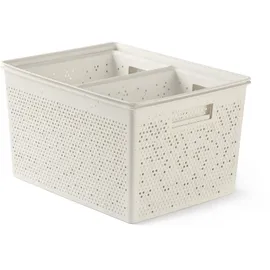 Tatay Aufbewahrungsbox Bohol 30 x 39 x 21,5 cm 4-tlg. Beige