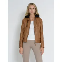 Mustang Lederjacke 31022243 Damen, cognac | Gr.: L