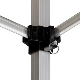 TOOLPORT Faltpavillon Economy 3 x 3 m inkl. 4 Seitenteile lila 59010
