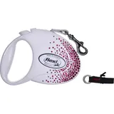 flexi Glam Splash Pink M Tape 5m weiß