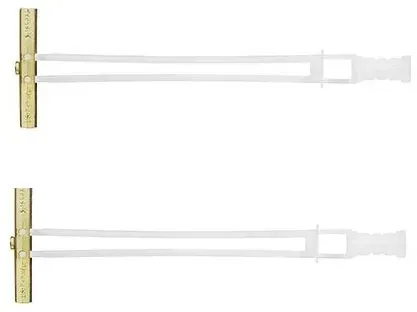 Hufa 2er Pack Universal Hohlraumanker-Dübel M8 Schrauben-Stangen