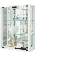 MID.YOU Hängevitrine Udina in Weiß