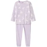 NAME IT Mädchen Nmfnightset Pastel Lilac Horse Noos Hose, Pastel Lilac, 86-92 EU - 86-92