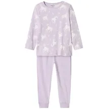 NAME IT Mädchen Nmfnightset Pastel Lilac Horse Noos Hose, Pastel Lilac, 86-92 EU - 86-92