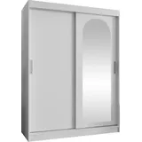 Mirjan24 Schwebetürenschrank Selfie 150 x 0 x 0 cm Weiß