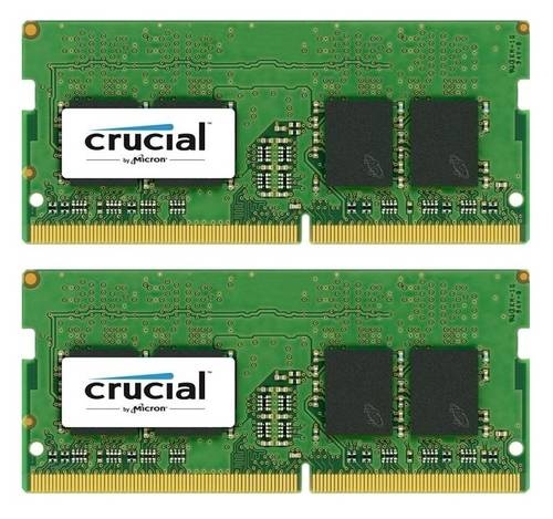 Crucial 16GB (2x8GB) DDR4 2400 SODIMM 1.2V Laptop-Arbeitsspeicher Kit DDR4 16GB 2 x 8GB 2400MHz 260p
