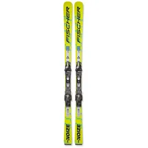 Fischer Alpinski-Set RC4 NOIZE M-PLATE + RC4 Z13 GW FF - Uni., gelb (173 cm)