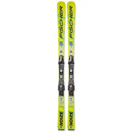 Fischer Alpinski-Set RC4 NOIZE M-PLATE + RC4 Z13 GW FF - Uni., gelb (173 cm)