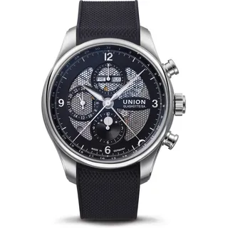 Union Glashütte Belisar Chronograph Mondphase Rubber 44 mm D009.425.17.057.00
