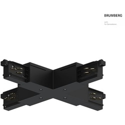 Brumberg DALI 3-Phasen-Zubehör, Kreuzverbinder, schwarz BRUM-87130080