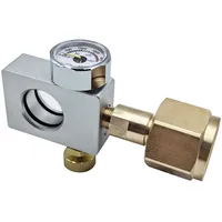 DRYHTEN Soda Wasser Kohlendioxid rosa Zylinder Füllstation mit Gauge Nachfülladapter für DUO Terra ART Gaia Quick Connect CO2 Flasche