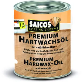 Saicos Hartwachsöl 3200 farblos seidenmatt 0,75 l