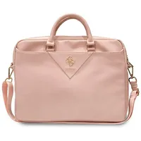 GUESS Torba GUCB15ZPGSTEGP 16" różowy/pink Triangle 4G (16"), Notebooktasche,