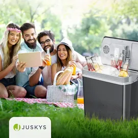 Juskys Kühlbox Nordpol - Grau