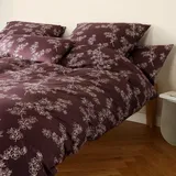ELEGANTE Cherry Blossom Floral Lila 135 x 200 cm + 40 x 80 cm