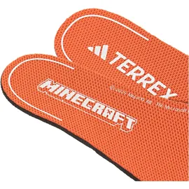 adidas TERREX x Minecraft Ax4R Wanderschuhe Kinder JR1289 - cardboard/cloud white/semi impact orange 38