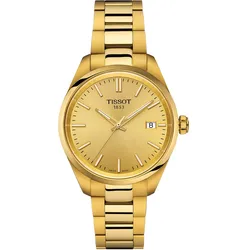 Tissot T150.210.33.021.00 Damenuhr PR 100 Goldfarben