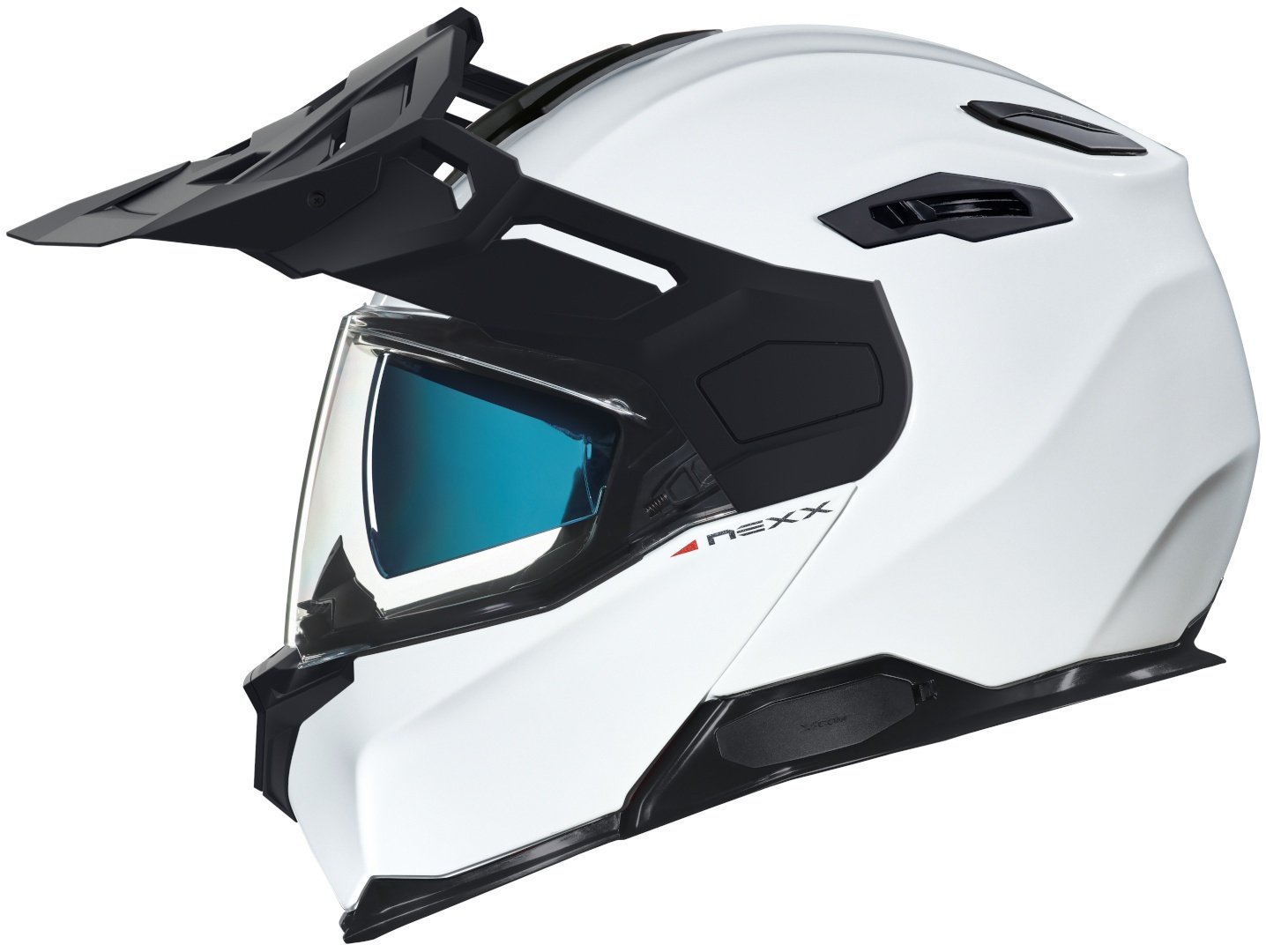 Nexx X.Vilijord Plain helm, wit, 2XS Voorman