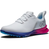 FootJoy Fj Fuel Sport Golfschuh, weiß, rosa, blau, 39