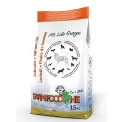 Farmfood HE mit Schottisches Lachsöl Hundefutter 15 kg