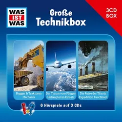 3-CD Hörspielbox Vol. 13 - Große Technik