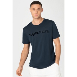 SUPER.NATURAL Herren 3D Signature T-Shirt - schwarz - XL
