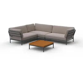 Houe LEVEL Loungesofa dunkelgrau/silber