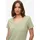 Superdry Studios Slub Emb Vee Grün S