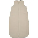Meyco Baby Ganzjahres-Schlafsack Musselin pre-washed 2.0 Tog beige, 70