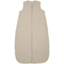 Meyco Baby Ganzjahres-Schlafsack Musselin pre-washed 2.0 Tog beige, 70