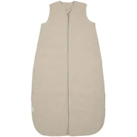 Meyco Baby Ganzjahres-Schlafsack Musselin pre-washed 2.0 Tog beige, 70