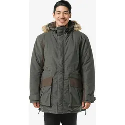 Jagd-Regenjacke 100 warm -20 °C grün 2XL