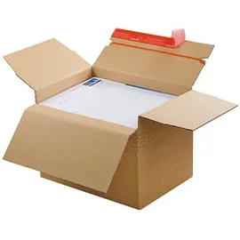 ColomPac® Versandkartons Blitzbodenkartons 31,2 x 22,3 x 14,0 - 22,4 cm