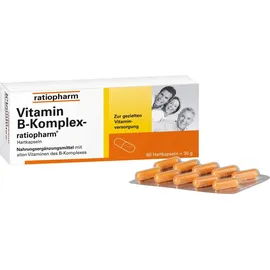 Ratiopharm Vitamin B-Komplex-ratiopharm Kapseln 60 St.