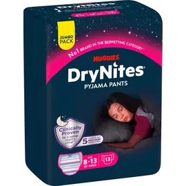 DryNites Pyjama Pants Mädchen 27-57 kg 4 x 13 St.