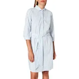 Seidensticker Sommerkleid Streifen Blau/Weiß 46