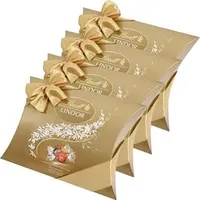 Lindt Pralinen Lindor Mischung Kissenpackung, 1292g (4x 323g), 104 Kugeln