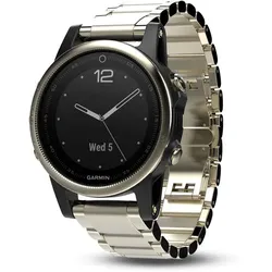  Fenix 5S saphirglas Champagnerfarben mit Metallarmband 