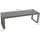 DEGAMO Brescia 138 x 45 x 0 cm Silbergrau